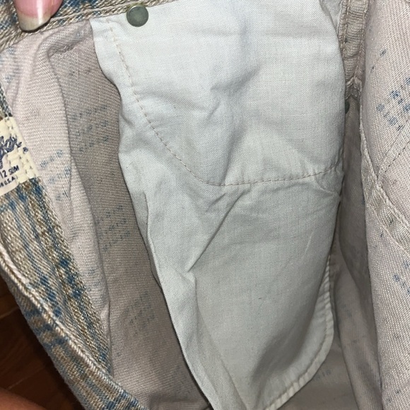 Vintage 1960’s misses wrangler plaid jeans 11/12 slim - Picture 12 of 15